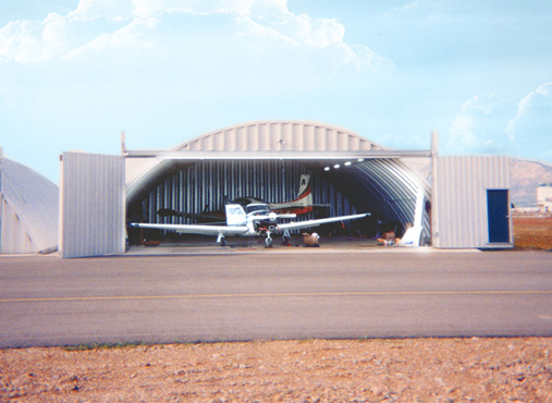 Arch Airplane Hangar Buildings