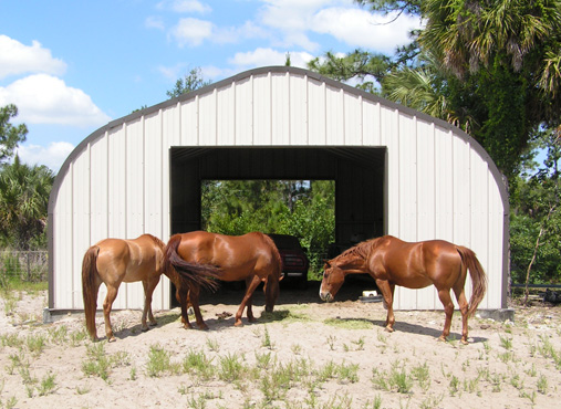 Livestock Metal Arch Buildings