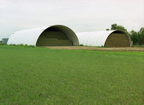 Hay Storage Arch Building