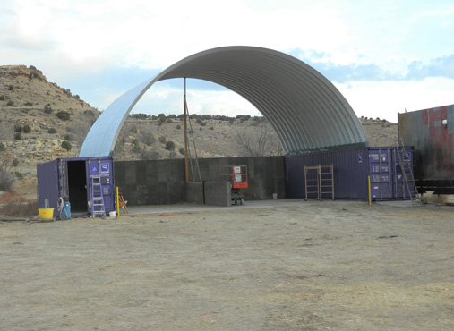 Shipping Container Roof