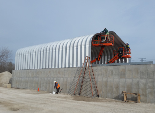 Arch Shipping Container Roof Kits