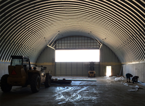 Quonset Hut Roof System